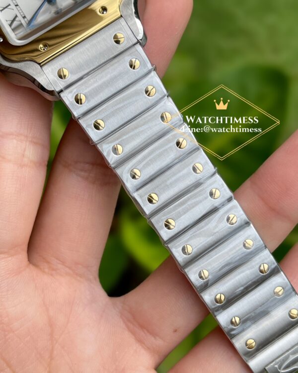 Cartier Santos Two-Tone Yellowgold Ref.W2SA0006 BV Factory - Image 8