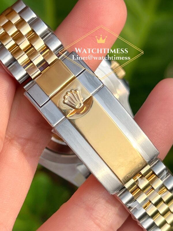 Rolex GMT-Master II “Black-Grey”Yellowgold Twotone Jubilee Ref.126713grnr Clean v3 Factory - Image 11