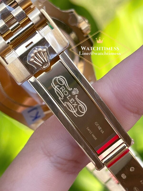 Rolex GMT-Master II “Black-Grey”Yellowgold Twotone Jubilee Ref.126718grnr Clean v3 Factory - Image 12