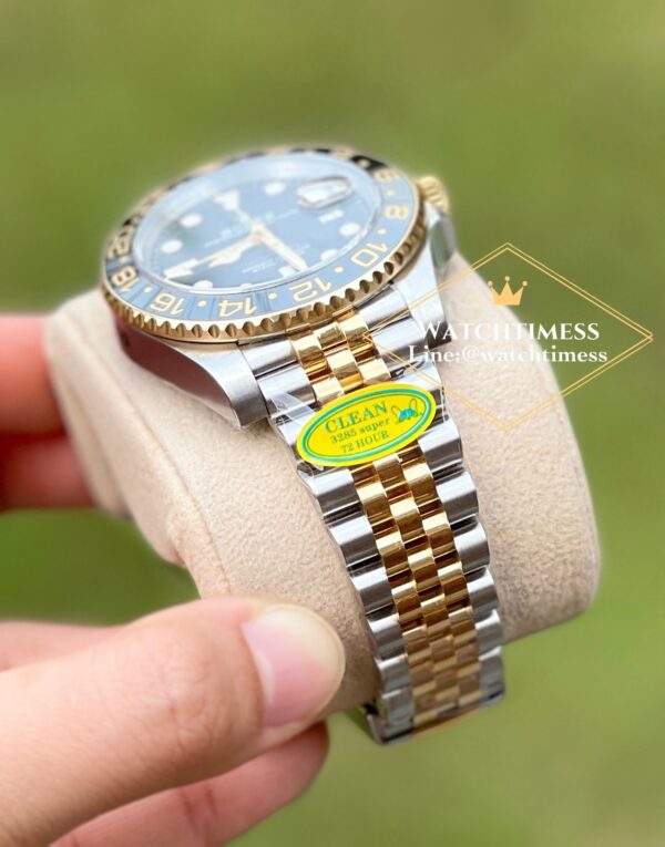 Rolex GMT-Master II “Black-Grey”Yellowgold Twotone Jubilee Ref.126713grnr Clean v3 Factory - Image 7