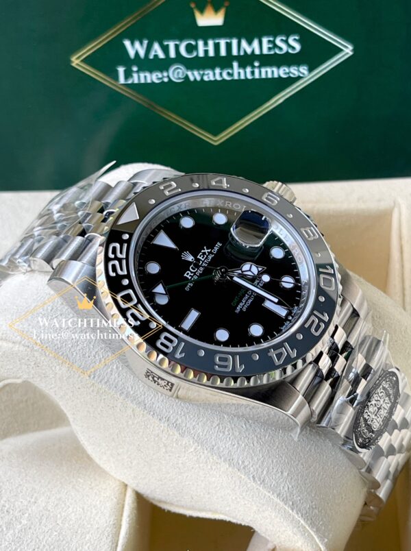 Rolex GMT Master II Black/Grey ‘Bruce Wayne’ Clean v.3 Factory Ref.126710GRNR ( New2024 ) - Image 5