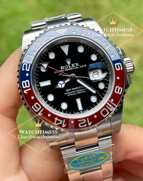 Rolex GMT Master II Pepsi Clean v3 Factory Ref.126710BLRO - Image 4