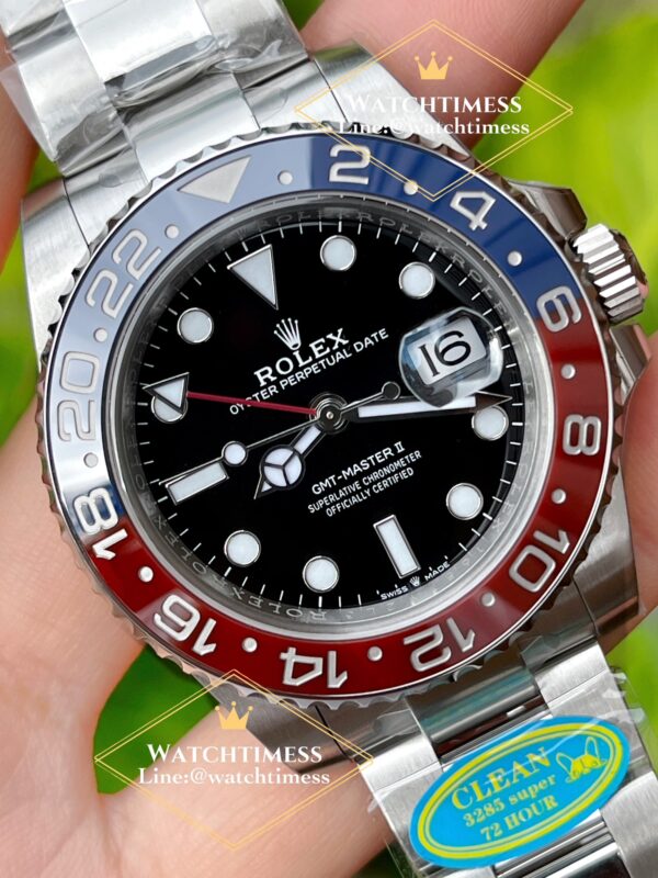 Rolex GMT Master II Pepsi Clean v3 Factory Ref.126710BLRO - Image 6