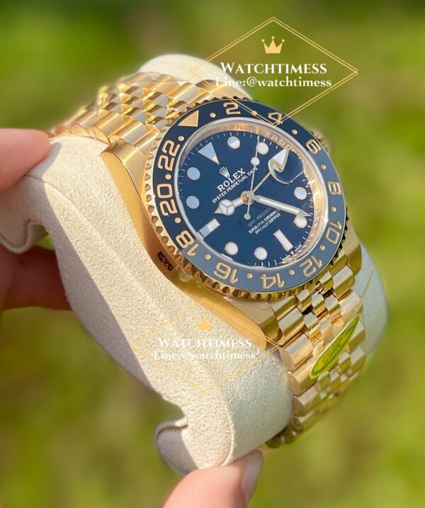 Rolex GMT-Master II “Black-Grey”Yellowgold Twotone Jubilee Ref.126718grnr Clean v3 Factory - Image 6