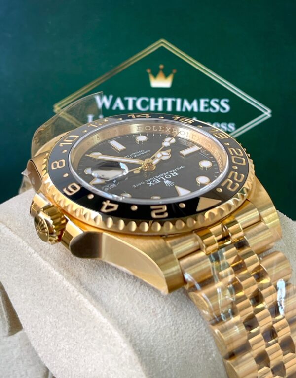 Rolex GMT-Master II “Black-Grey”Yellowgold Twotone Jubilee Ref.126718grnr Clean v3 Factory - Image 9