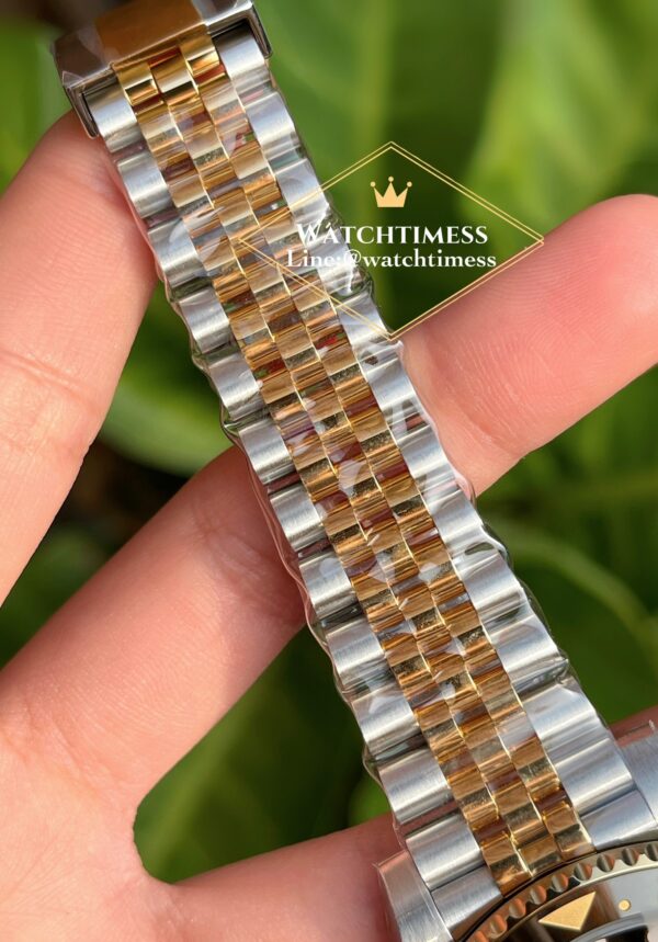 Rolex GMT-Master II “Black-Grey”Yellowgold Twotone Jubilee Ref.126713grnr Clean v3 Factory - Image 10