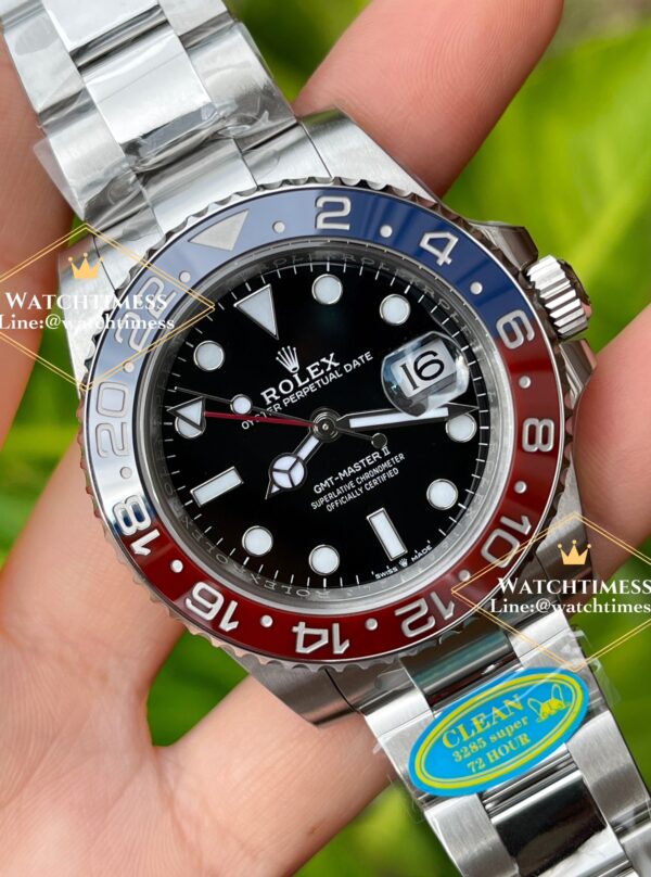 Rolex GMT Master II Pepsi Clean v3 Factory Ref.126710BLRO