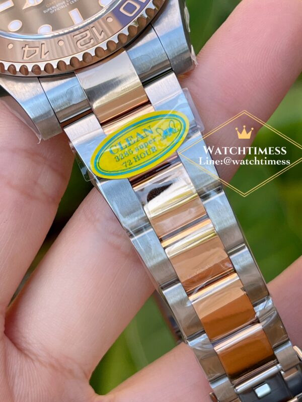 Rolex GMT Master II “Rootbeer”Twotone Rosegold Ref.126711 Clean v.3 Factory - Image 6