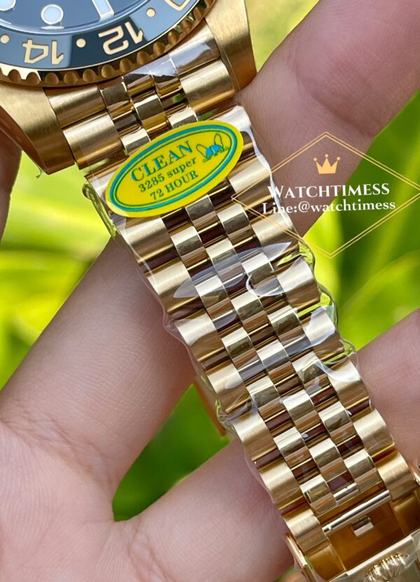 Rolex GMT-Master II “Black-Grey”Yellowgold Twotone Jubilee Ref.126718grnr Clean v3 Factory - Image 10