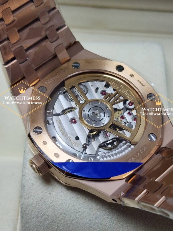 Audemars Piguet Royal Oak Selfwinding Rose Gold Black Dial 41mm. 15500OR ZF Factory - Image 6
