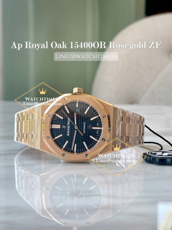 ️AP ROYAL OAK 41mm. Rosegold Ref.15400OR ZF Factory 1: 1 Best Edition - Image 4
