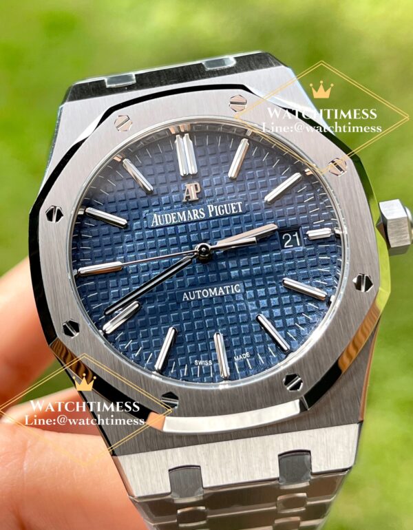 AP Royal Oak 41mm. Blue Ref.15400ST ZF Factory  1:1 Best Edition - Image 4