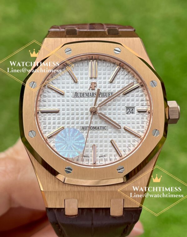Audemars Piguet AP Royal Oak Ref. 15400OR 41mm.Rosegold JF v5 Factory - Image 4