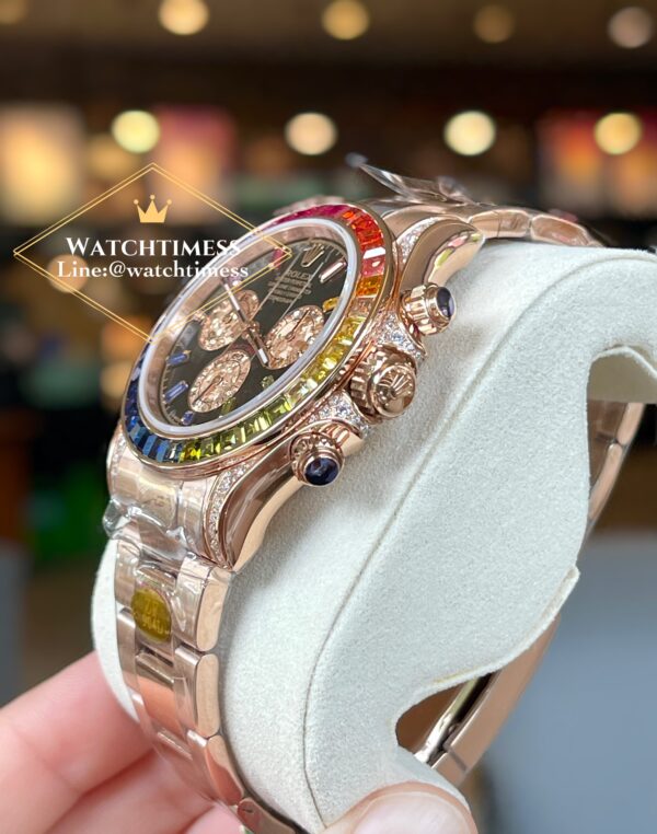 Rolex Daytona Rainbow 40mm. Ref.116595RBOW SH4130 ZF Factory - Image 4