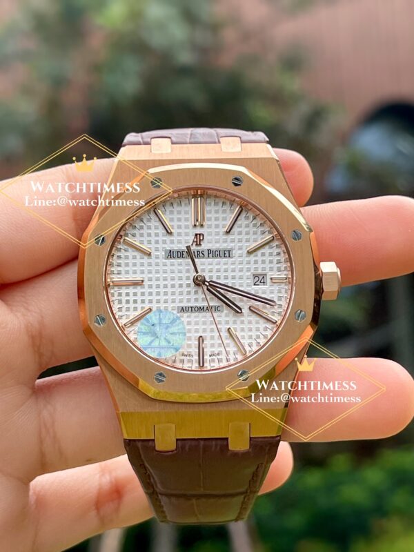 Audemars Piguet AP Royal Oak Ref. 15400OR 41mm.Rosegold JF v5 Factory - Image 7