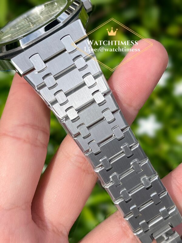 ️AP Royal Oak 41mm. Silver Dial Ref.15400ST ZF Factory  1:1 Best Edition - Image 6