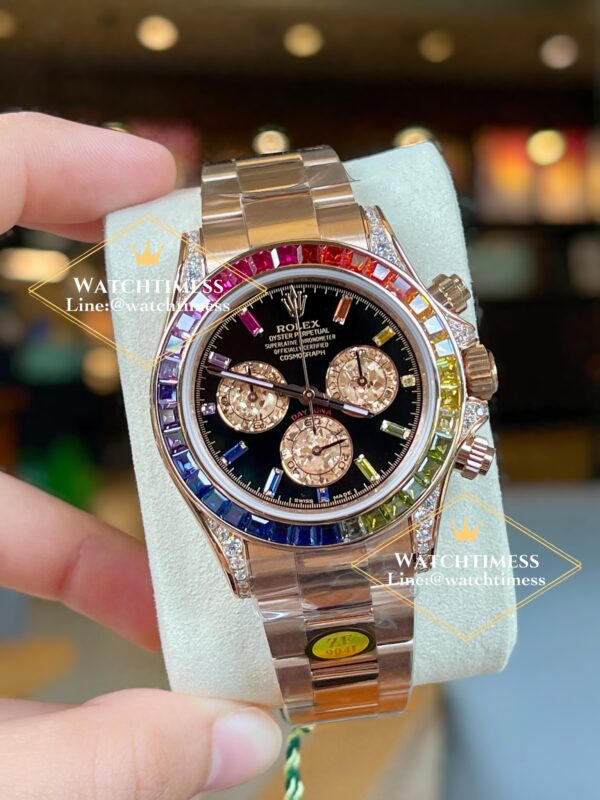 Rolex Daytona Rainbow 40mm. Ref.116595RBOW SH4130 ZF Factory - Image 3