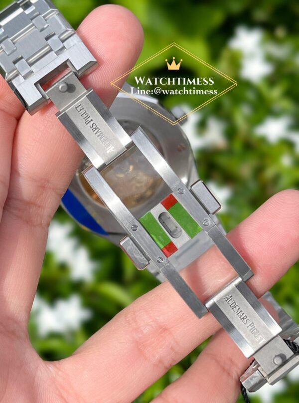 ️AP Royal Oak 41mm. Silver Dial Ref.15400ST ZF Factory  1:1 Best Edition - Image 11