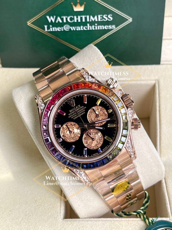 Rolex Daytona Rainbow 40mm. Ref.116595RBOW SH4130 ZF Factory - Image 7
