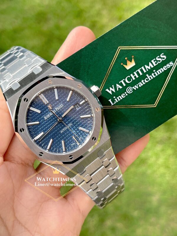 AP Royal Oak 41mm. Blue Ref.15400ST ZF Factory  1:1 Best Edition - Image 6