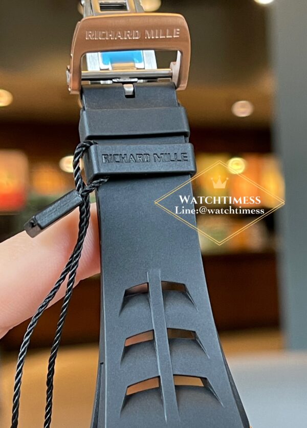 ️Richard Mille RM11-03 Rosegold Black Rubber KU Factory - Image 8