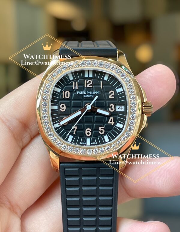 ️ Patek Philippe Aquanaut Luce 5067R Rosegold Ladies 35.6mm  PPF Factory - Image 4