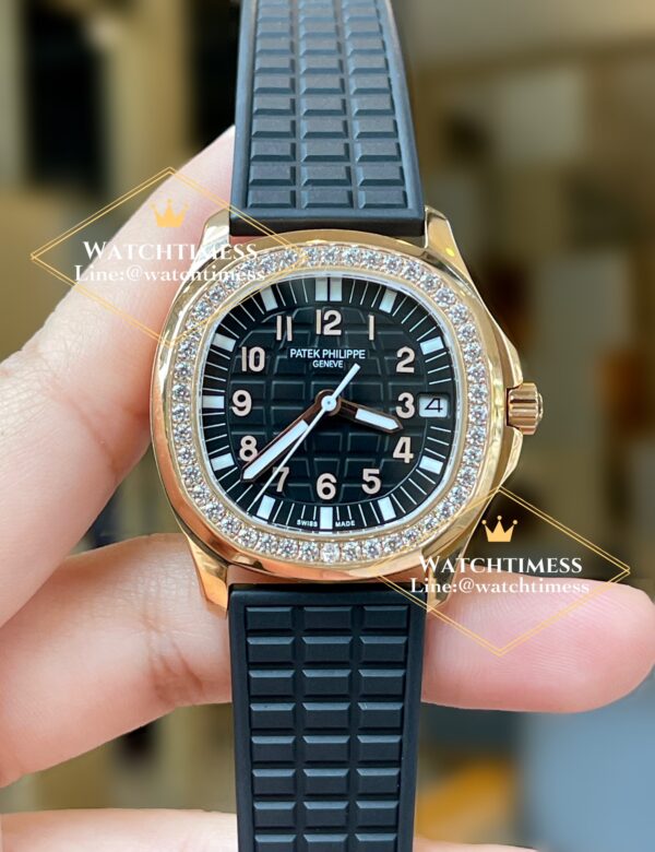 ️ Patek Philippe Aquanaut Luce 5067R Rosegold Ladies 35.6mm  PPF Factory