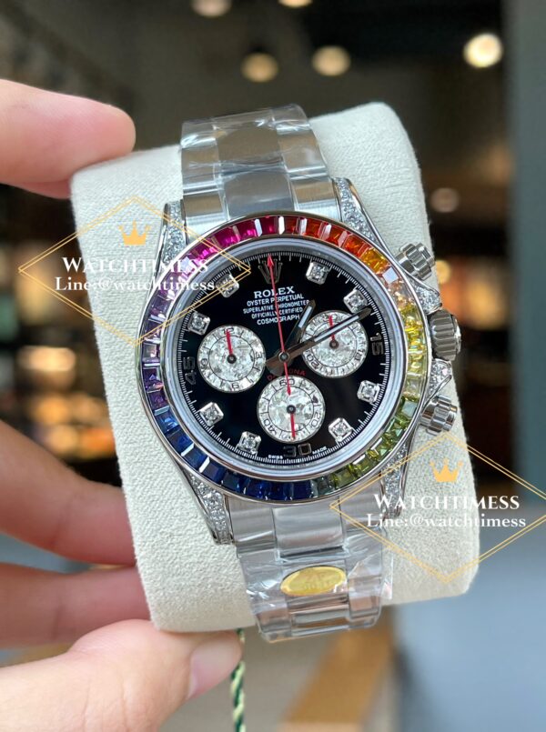Rolex Daytona Rainbow 40mm. Ref.116599BOW SH4130 Zf factory - Image 3