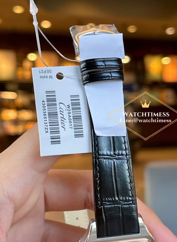 Cartier Santos Dumont Twotone Rosegold 46.6 x 33.9mm. Silver Dial CRW2SA0012 1:1 F1 Factory - Image 8