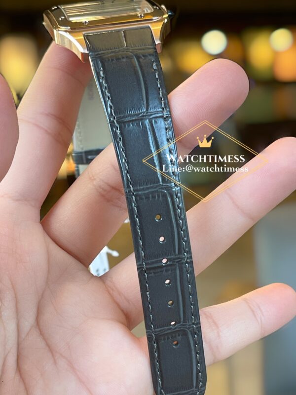 Cartier Santos Dumont Rosegold Large 43.5 x 31.4mm. Silver Dial CRWGSA0021 1:1 F1 Factory - Image 7