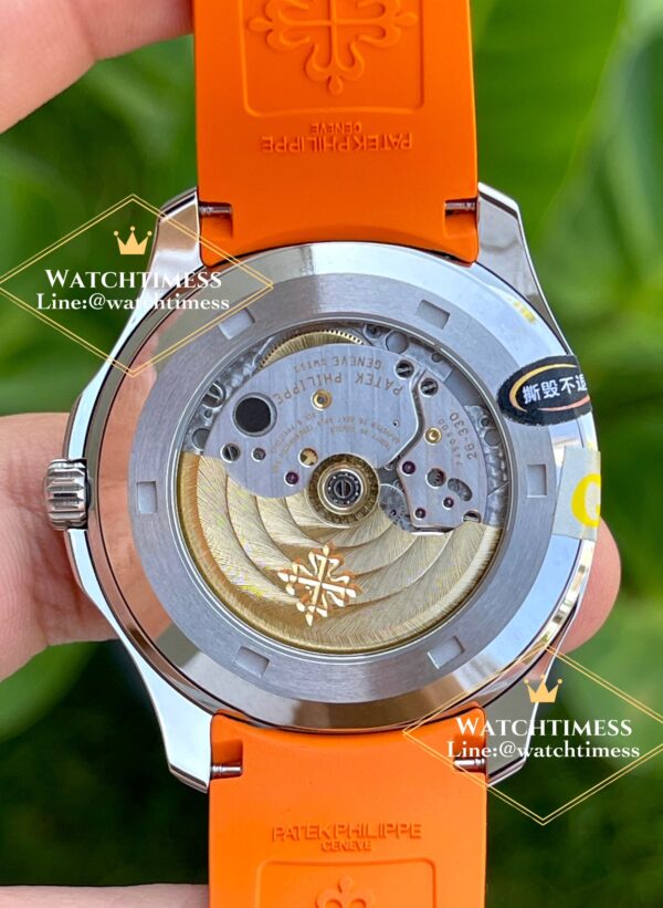 Patek Philippe Aquanaut 5167a Orange Rubber Super Clone330 3K Factory - Image 12