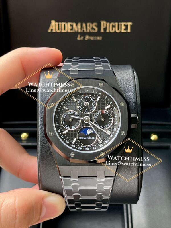 ️Audemars Piguet Ap.26579CE Royal Oak Perpetual Calendar Black Ceramic BBR Factory - Image 4