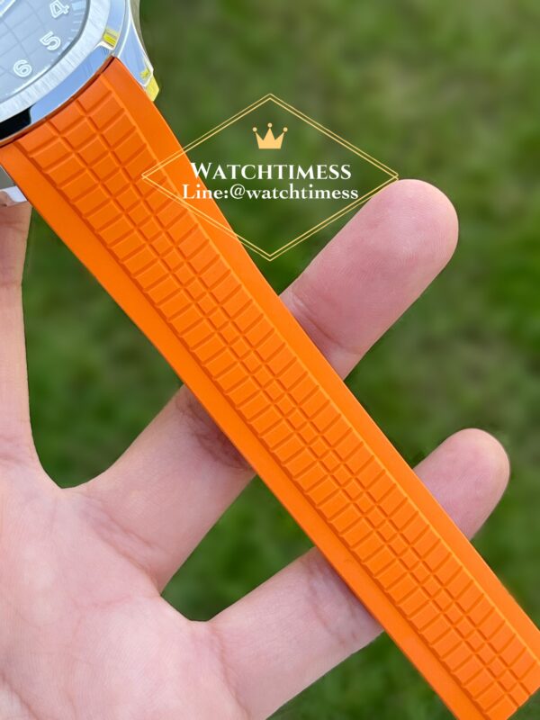 Patek Philippe Aquanaut 5167a Orange Rubber Super Clone330 3K Factory - Image 8