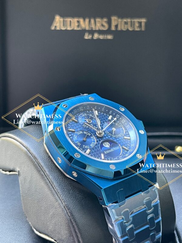Audemars Piguet Ap.26579CS Royal Oak Perpetual Calendar Blue BBR Factory - Image 7