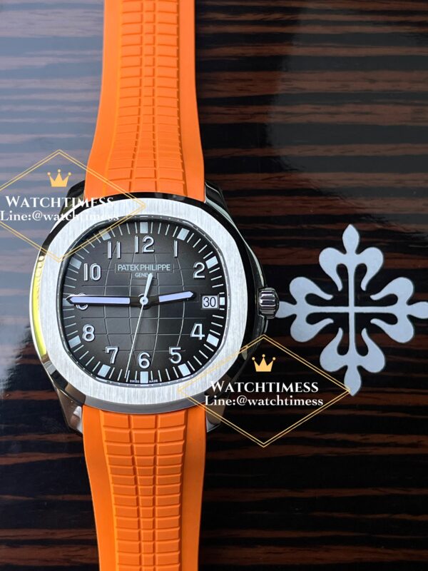 Patek Philippe Aquanaut 5167a Orange Rubber Super Clone330 3K Factory - Image 3