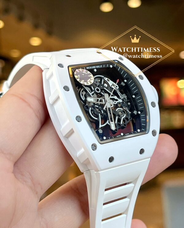 Richard Mille Rm055 Bubba Watson White Ceramic ZF V.2 Factory - Image 8