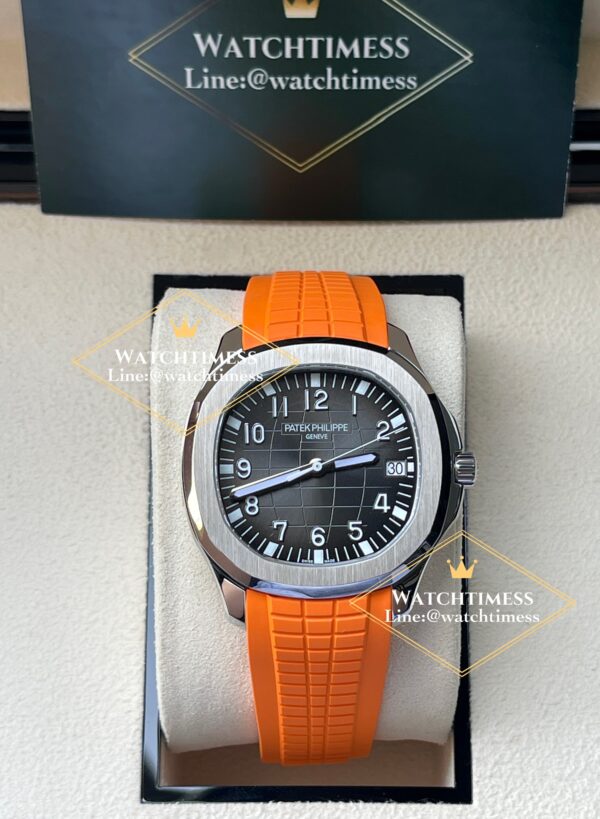 Patek Philippe Aquanaut 5167a Orange Rubber Super Clone330 3K Factory - Image 5