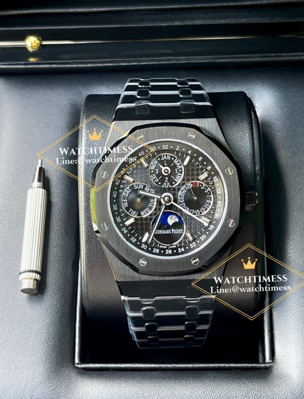 ️Audemars Piguet Ap.26579CE Royal Oak Perpetual Calendar Black Ceramic BBR Factory - Image 11