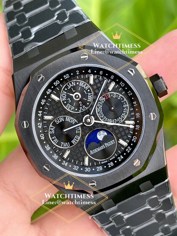 ️Audemars Piguet Ap.26579CE Royal Oak Perpetual Calendar Black Ceramic BBR Factory