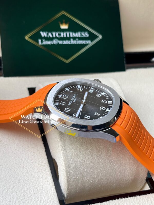 Patek Philippe Aquanaut 5167a Orange Rubber Super Clone330 3K Factory - Image 7