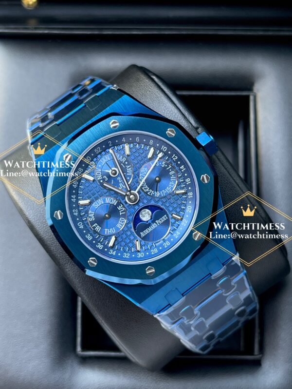 Audemars Piguet Ap.26579CS Royal Oak Perpetual Calendar Blue BBR Factory - Image 3