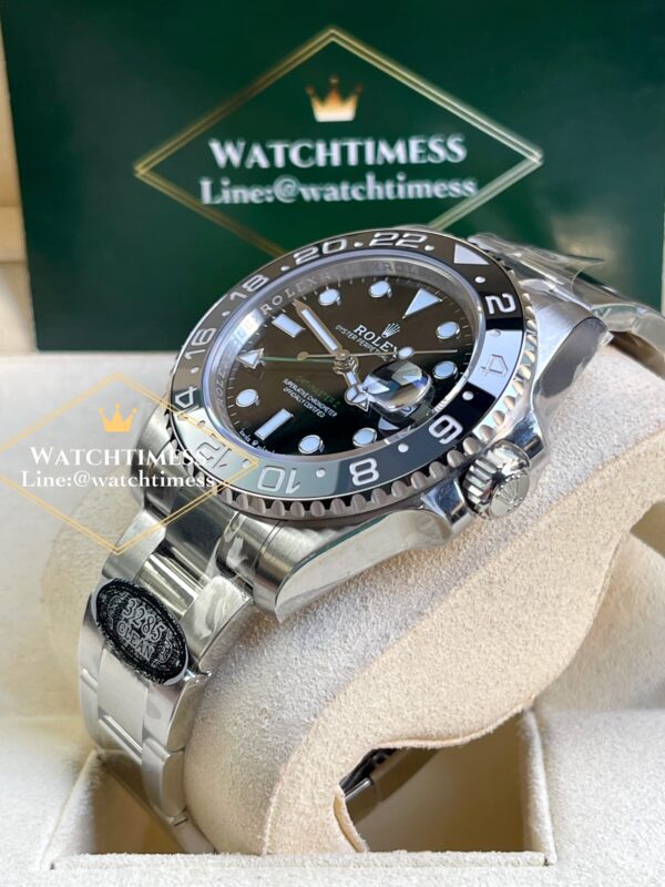 Rolex GMT Master II Black/Grey ‘Bruce Wayne’ Clean v.3 Factory Ref.126710GRNR ( New2024 ) - Image 5