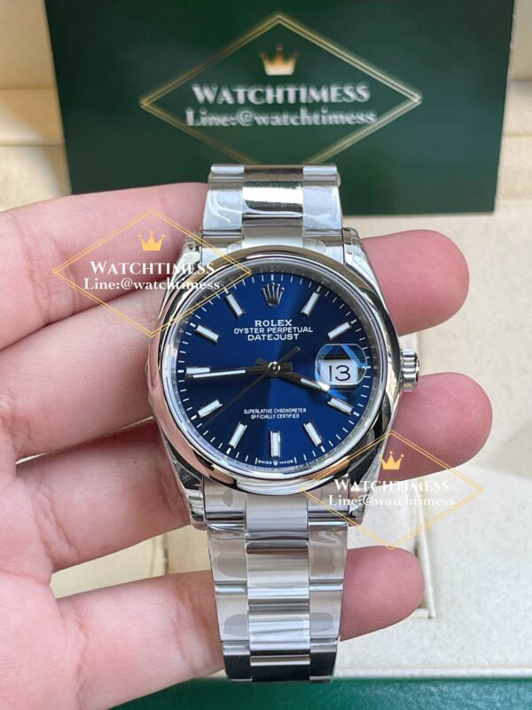 ️Rolex Datejust Blue Dial 36mm.Oyster Ref.126200 Vsf Factory - Image 3