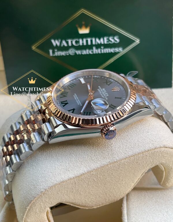 ️Rolex Datejust Wimbledon 36mm. Twotone Rosegold Ref.126231 DIW Factory - Image 7