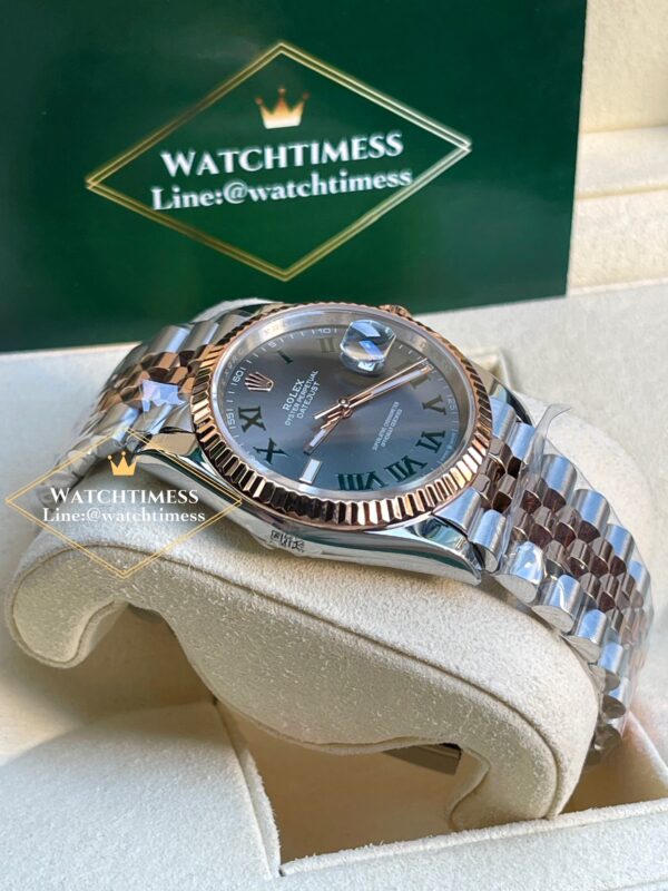 ️Rolex Datejust Wimbledon 36mm. Twotone Rosegold Ref.126231 DIW Factory - Image 8