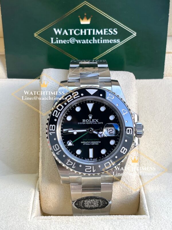 Rolex GMT Master II Black/Grey ‘Bruce Wayne’ Clean v.3 Factory Ref.126710GRNR ( New2024 ) - Image 3