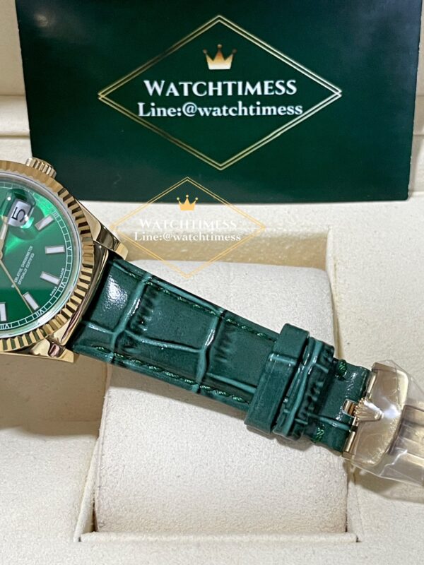 Rolex Day-Date Green Dial Yellowgold 36mm. Ref.118138 BP Factory - Image 7
