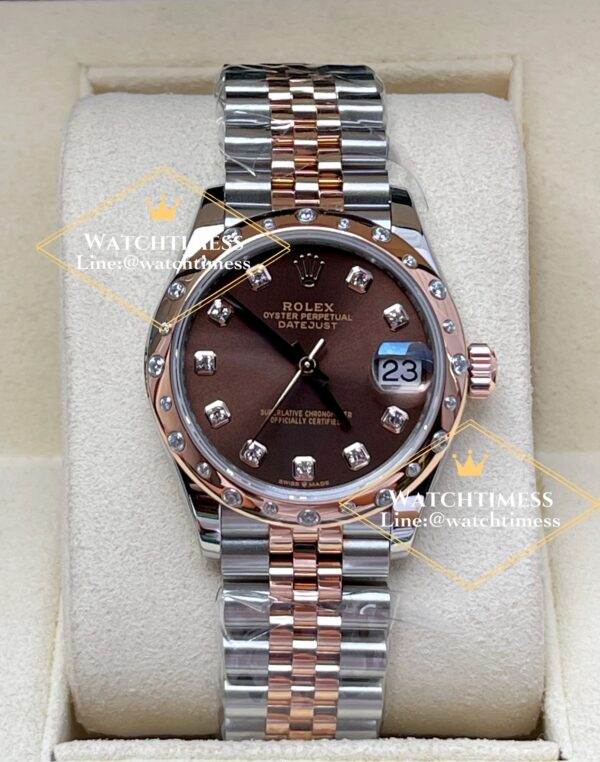 Rolex Datejust Choc 31mm. 2K Rosegold Jubilee Ref.278341 EW Factory