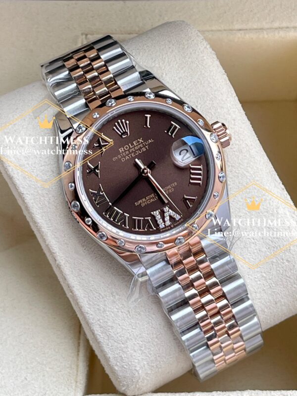 Rolex Datejust Choc Roman 31mm. 2K Rosegold Jubilee Ref.278341 EW Factory - Image 3