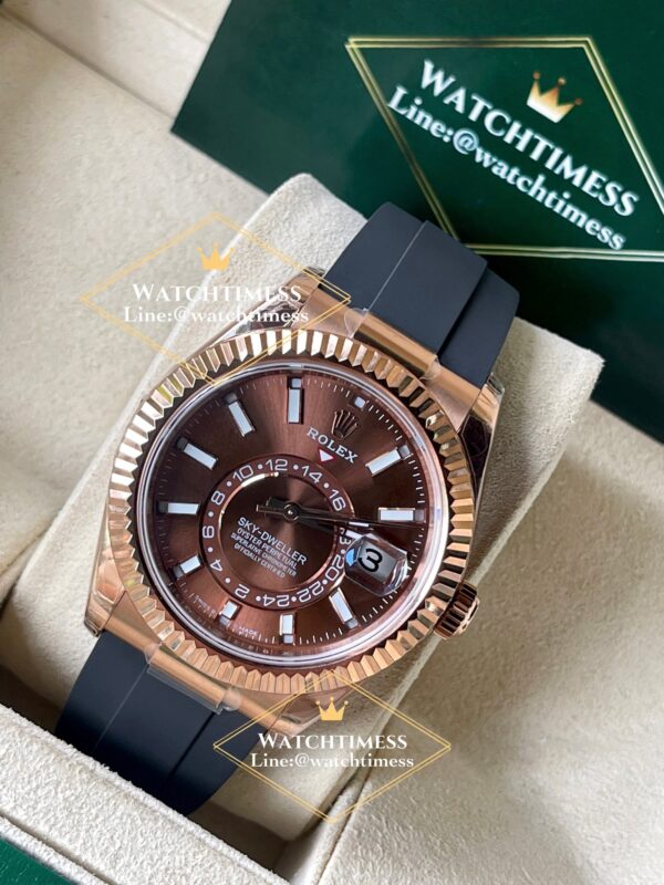Rolex Sky-Dweller Rosegold 42mm. Ref.326235 Noob Factory v.2 - Image 4